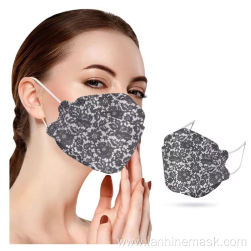 White Adult disposable korean face mask KF94